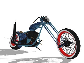 超精细摩托车模型 (1)